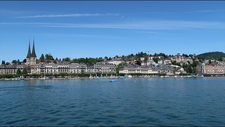 Hofkirche und Hotels