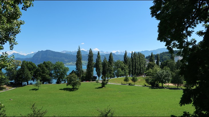 Ausblick von Wagners Schlafzimmer